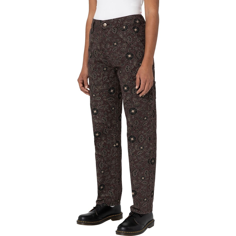 Dickies Brown Chinos Straight-Leg Cotton Blend